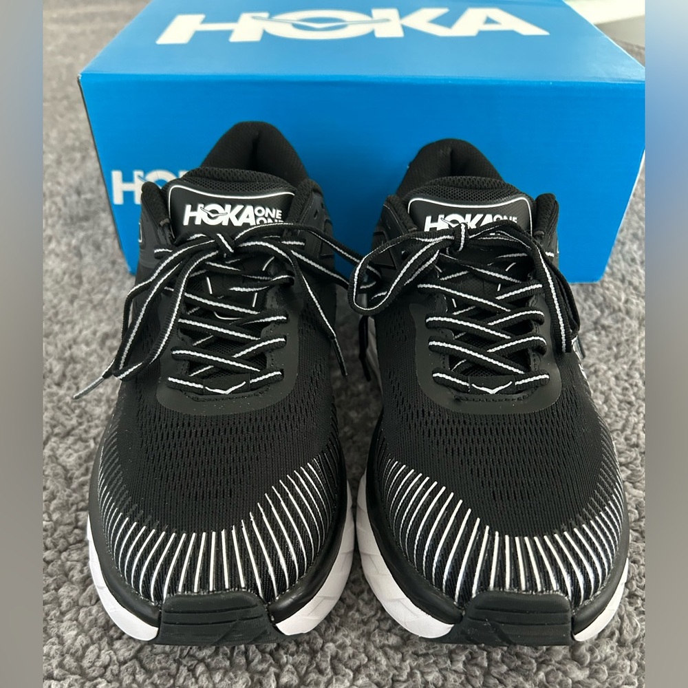 NEW Hoka One One Black Athletic Shoes